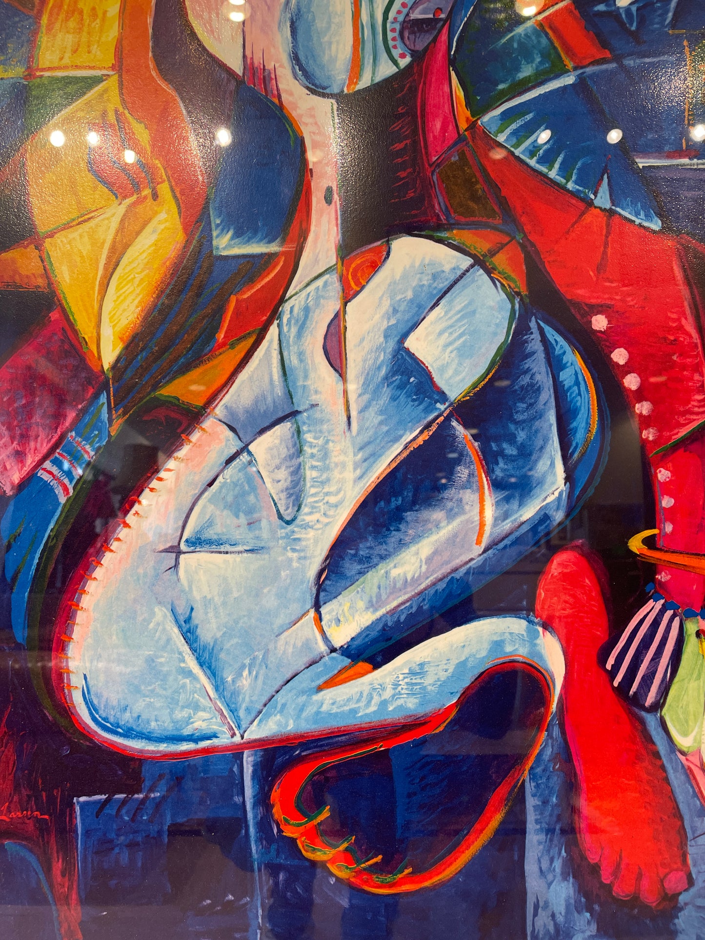 Christian Lassen Artist Proof Cubist Woman (0C3001)