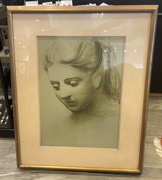 Picasso Portrait of a Woman Print, signed in plate (0G5005)