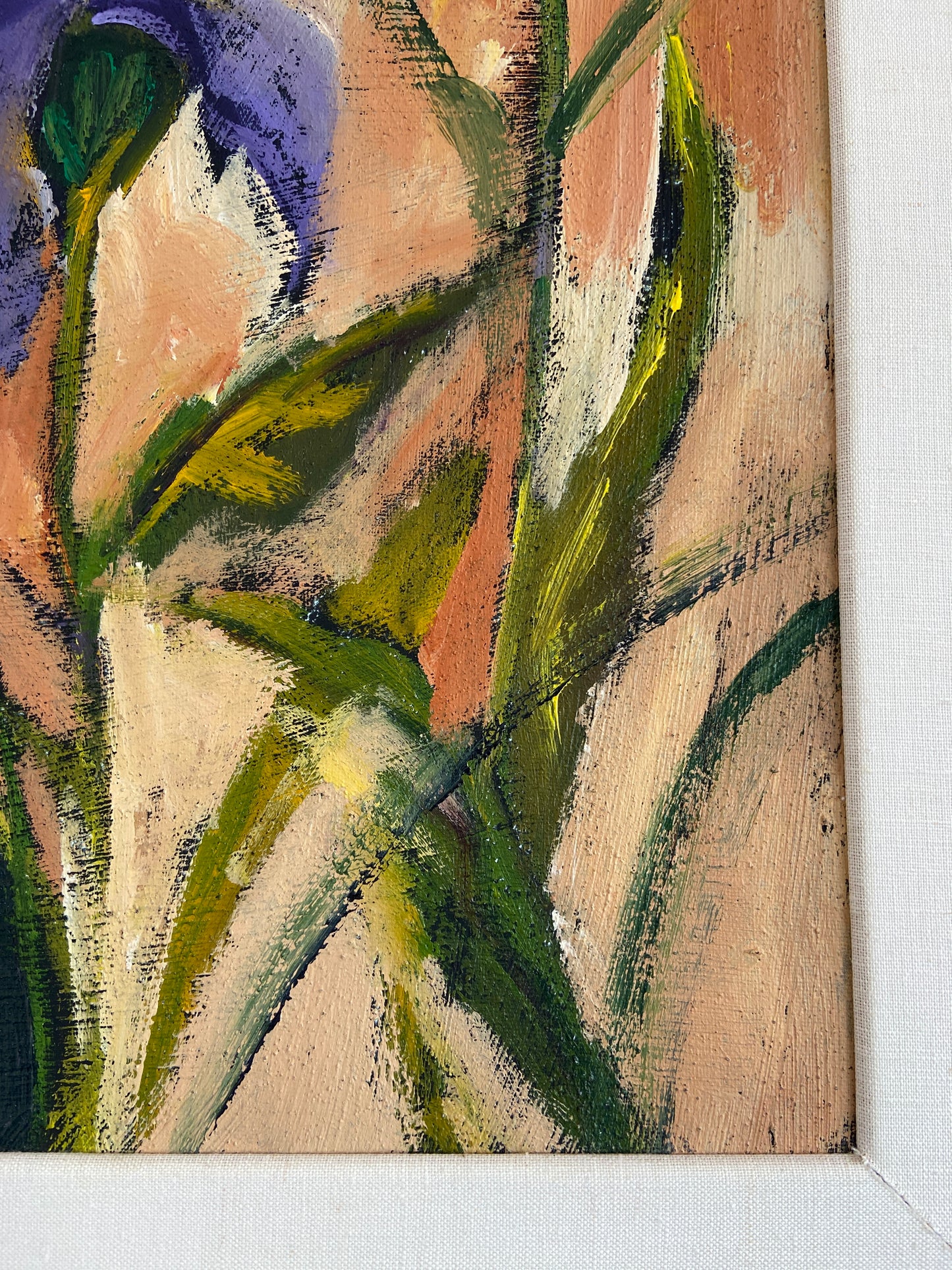Irises Oil Painting (23709)