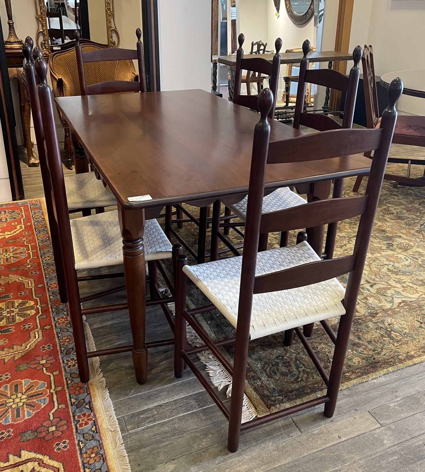 Shaker Dining Table with 6 Chairs (0C4001)