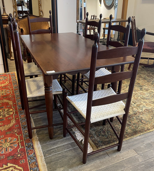 Shaker Dining Table with 6 Chairs (0C4001)