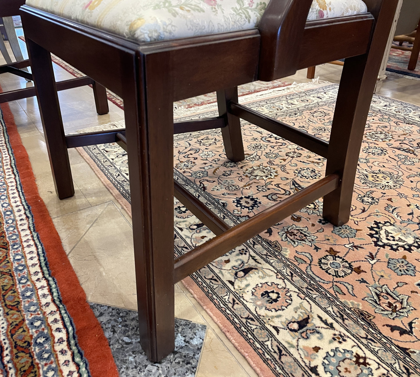 Henkel Harris Chippendale Dining Chairs, set of 6 (0C400I)