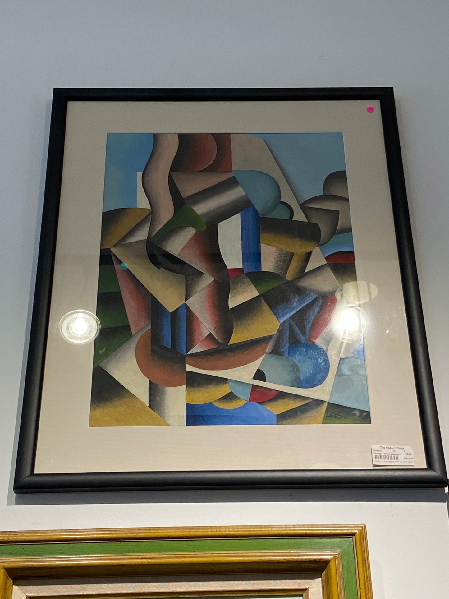 George Tesson Abstract Framed Art (22951)