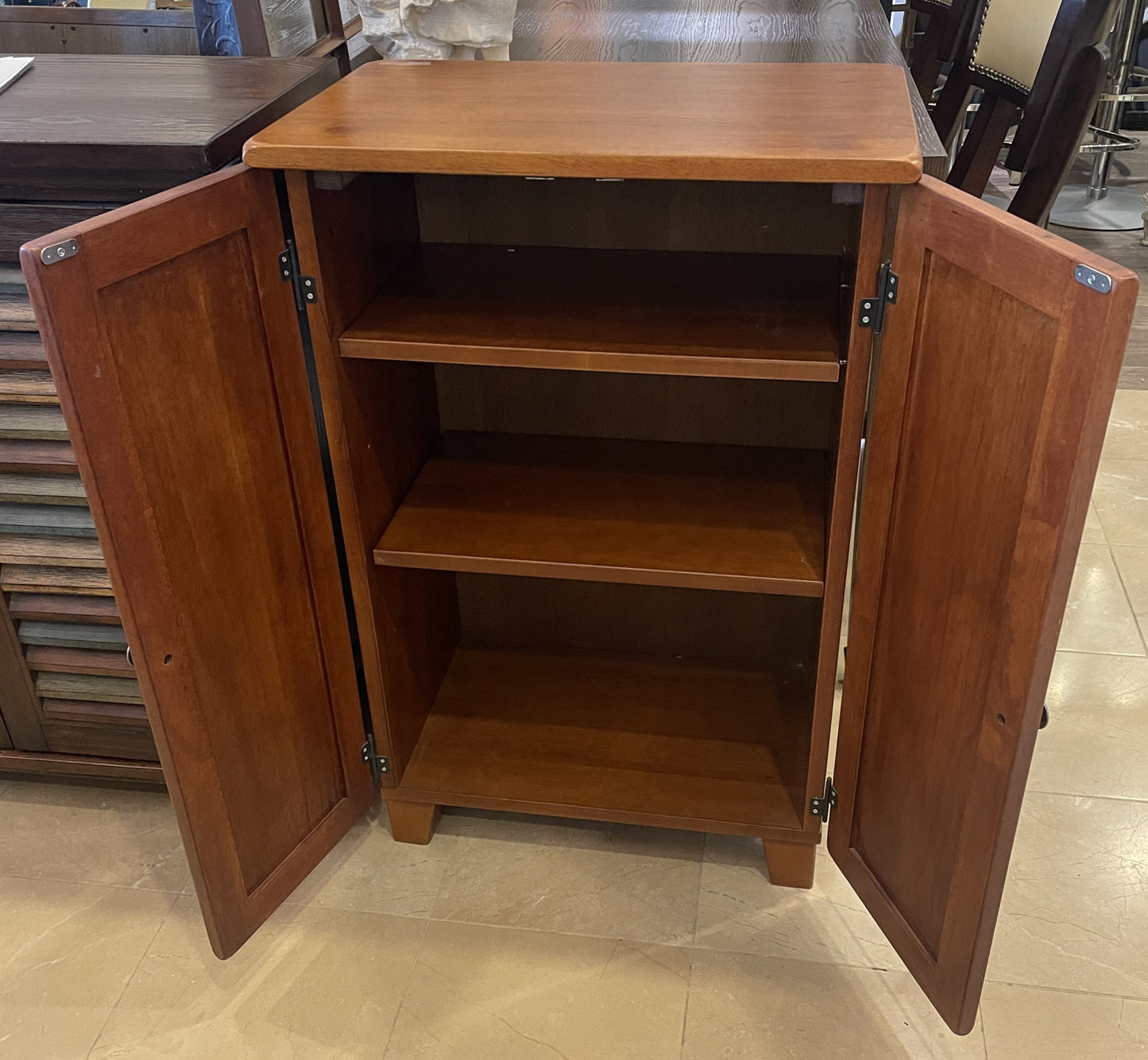 Two Door Cherry Storage Cabinet (0G1008)
