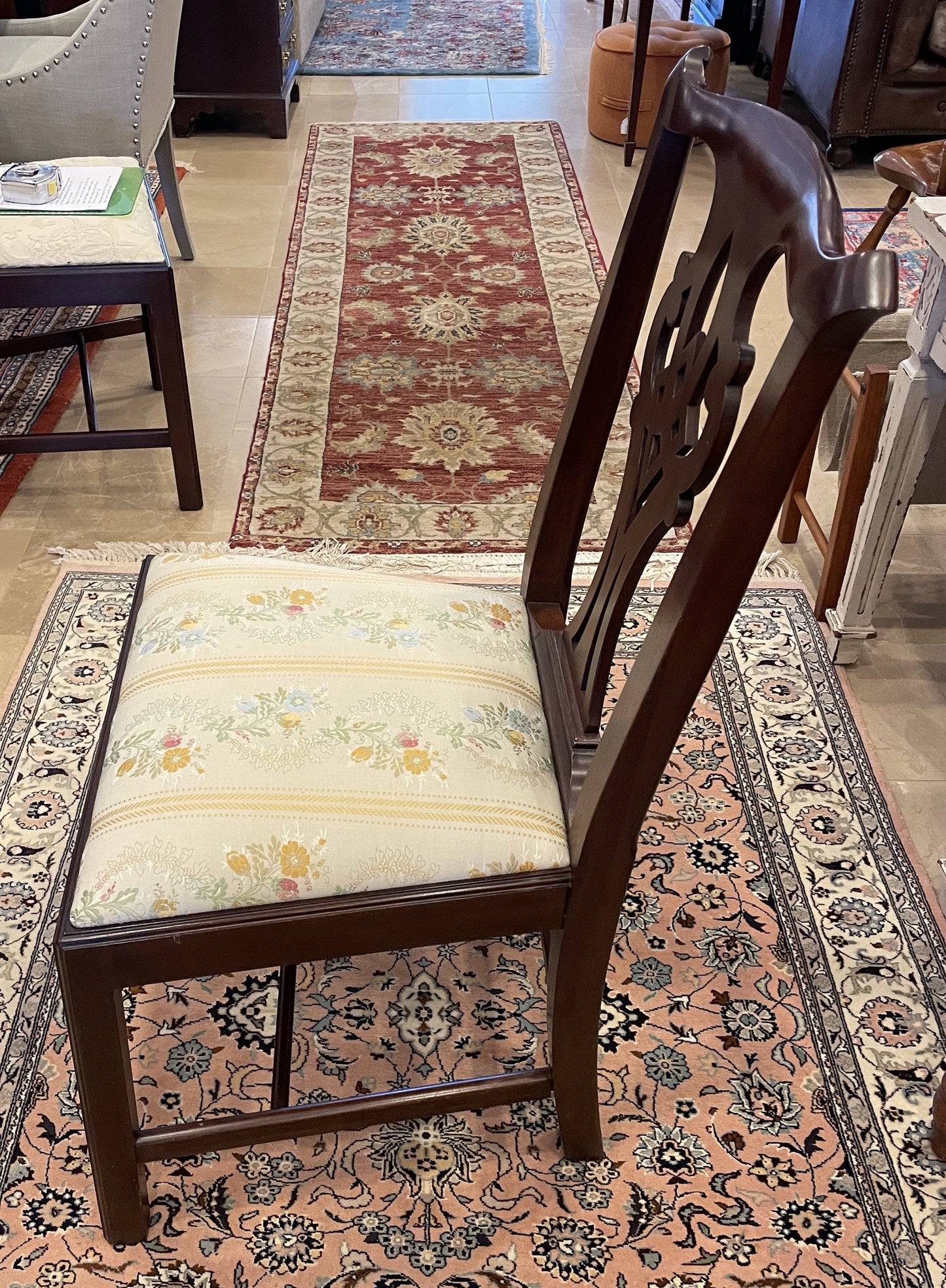 Henkel Harris Chippendale Dining Chairs, set of 6 (0C400I)