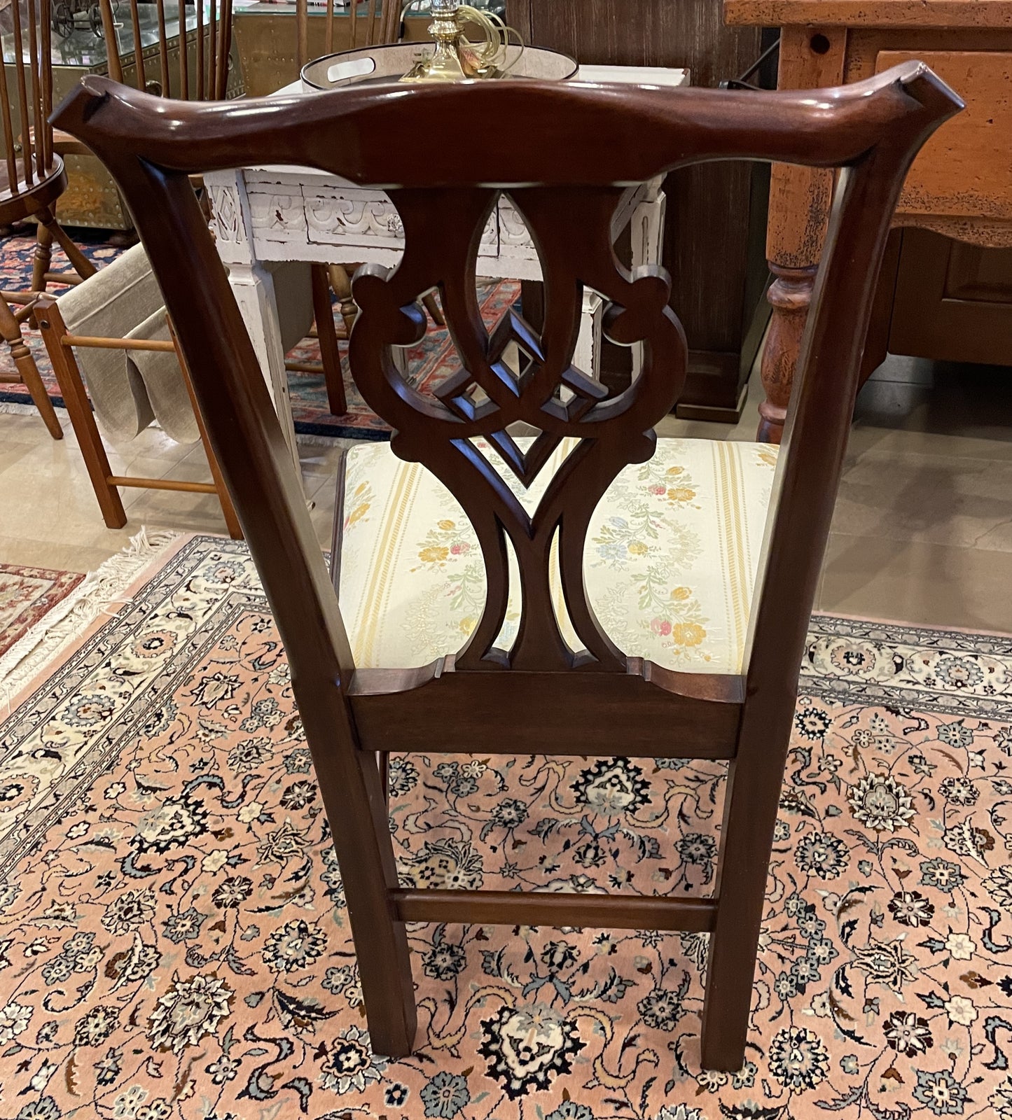 Henkel Harris Chippendale Dining Chairs, set of 6 (0C400I)