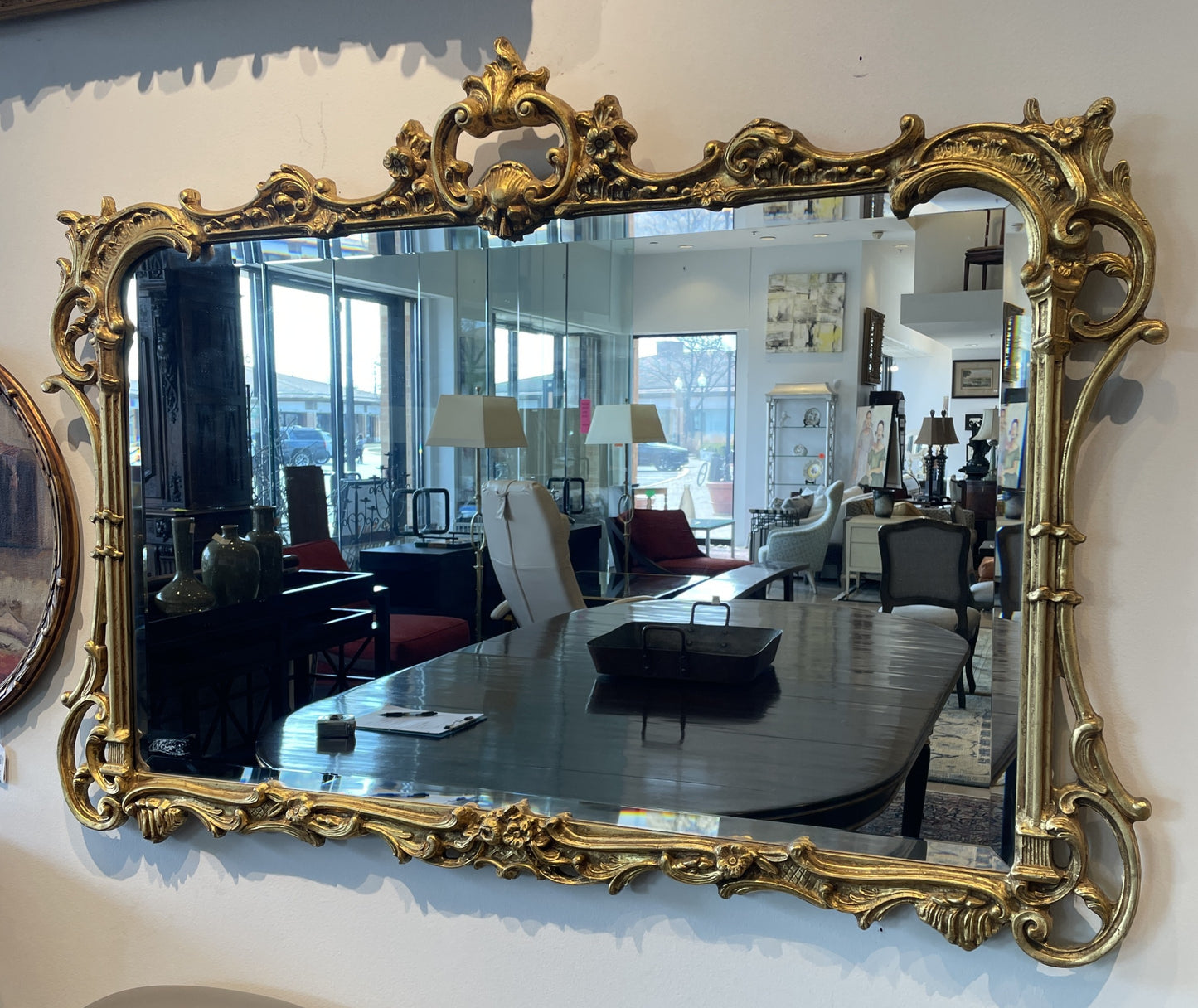 Decorative Arts Gilt Mirror (0BV004)