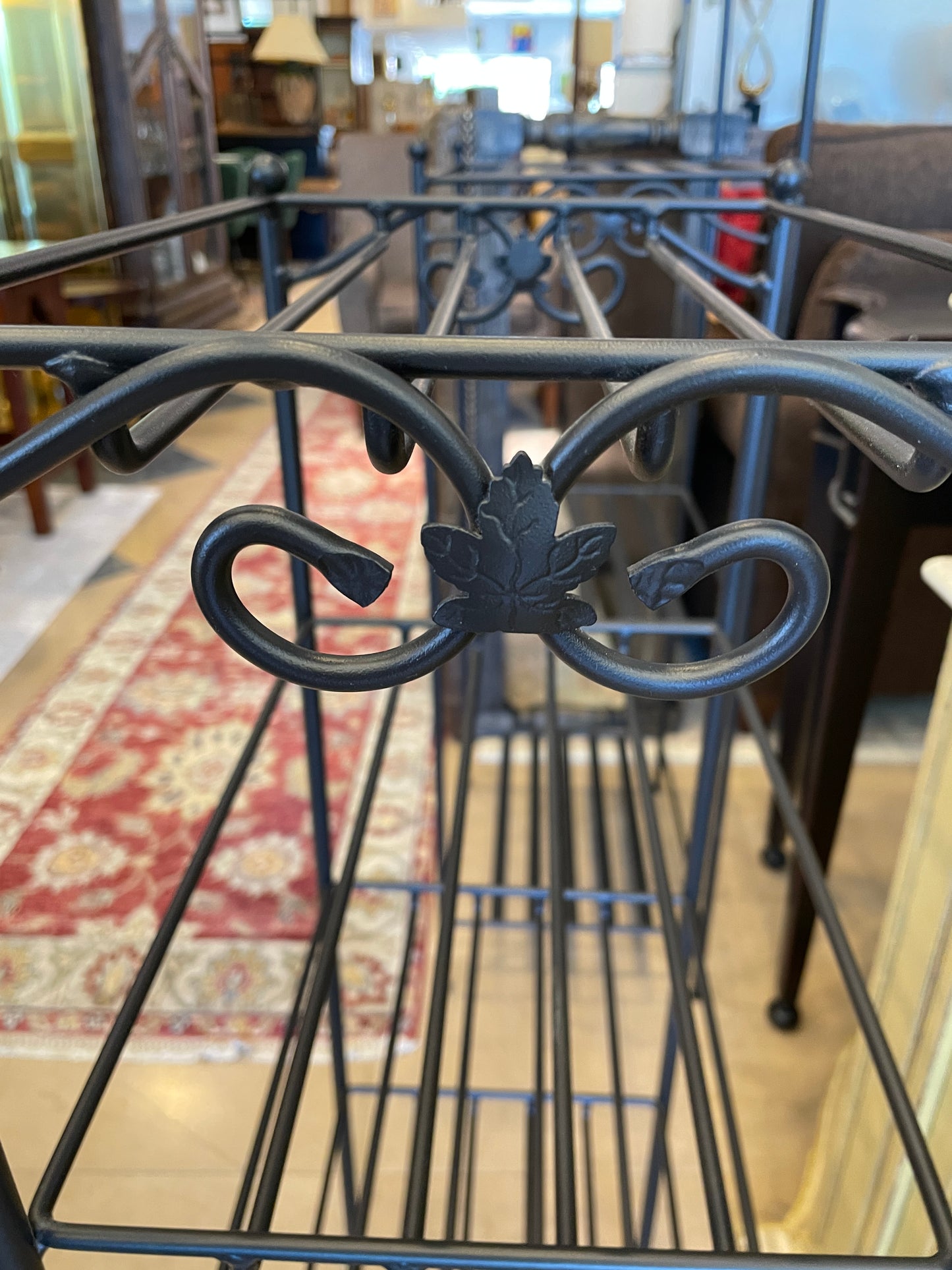 Longaberger Iron Shelving unit, small (0C400M)