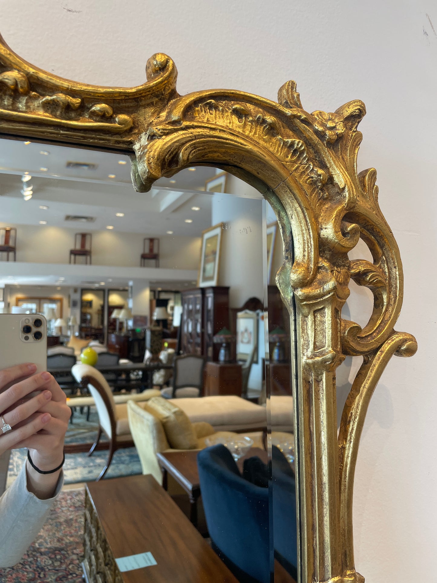 Decorative Arts Gilt Mirror (0BV004)