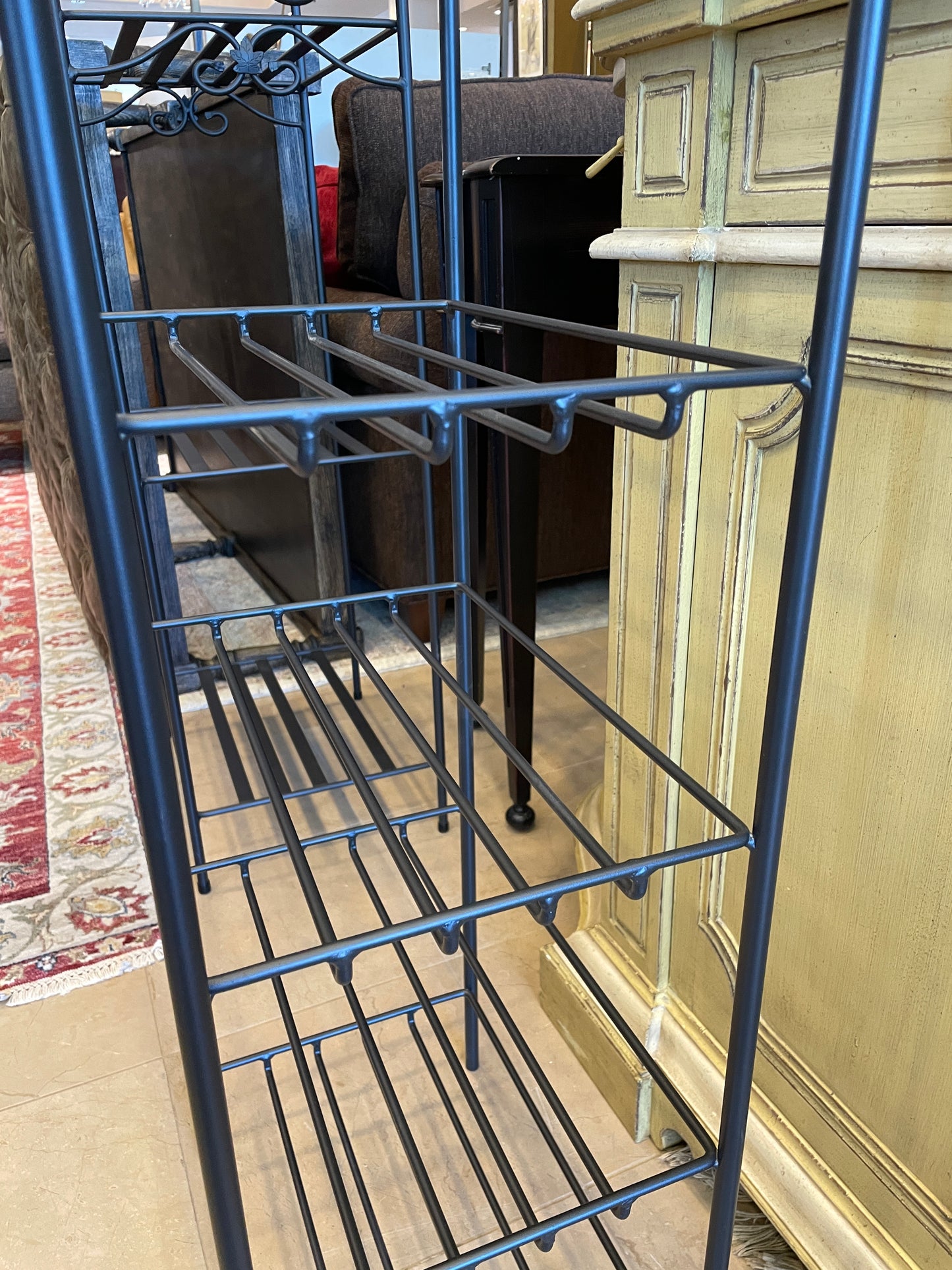 Longaberger Iron Shelving unit, small (0C400M)