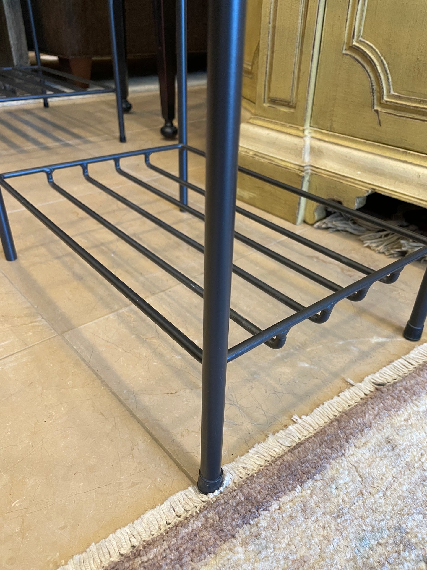 Longaberger Iron Shelving unit, small (0C400M)