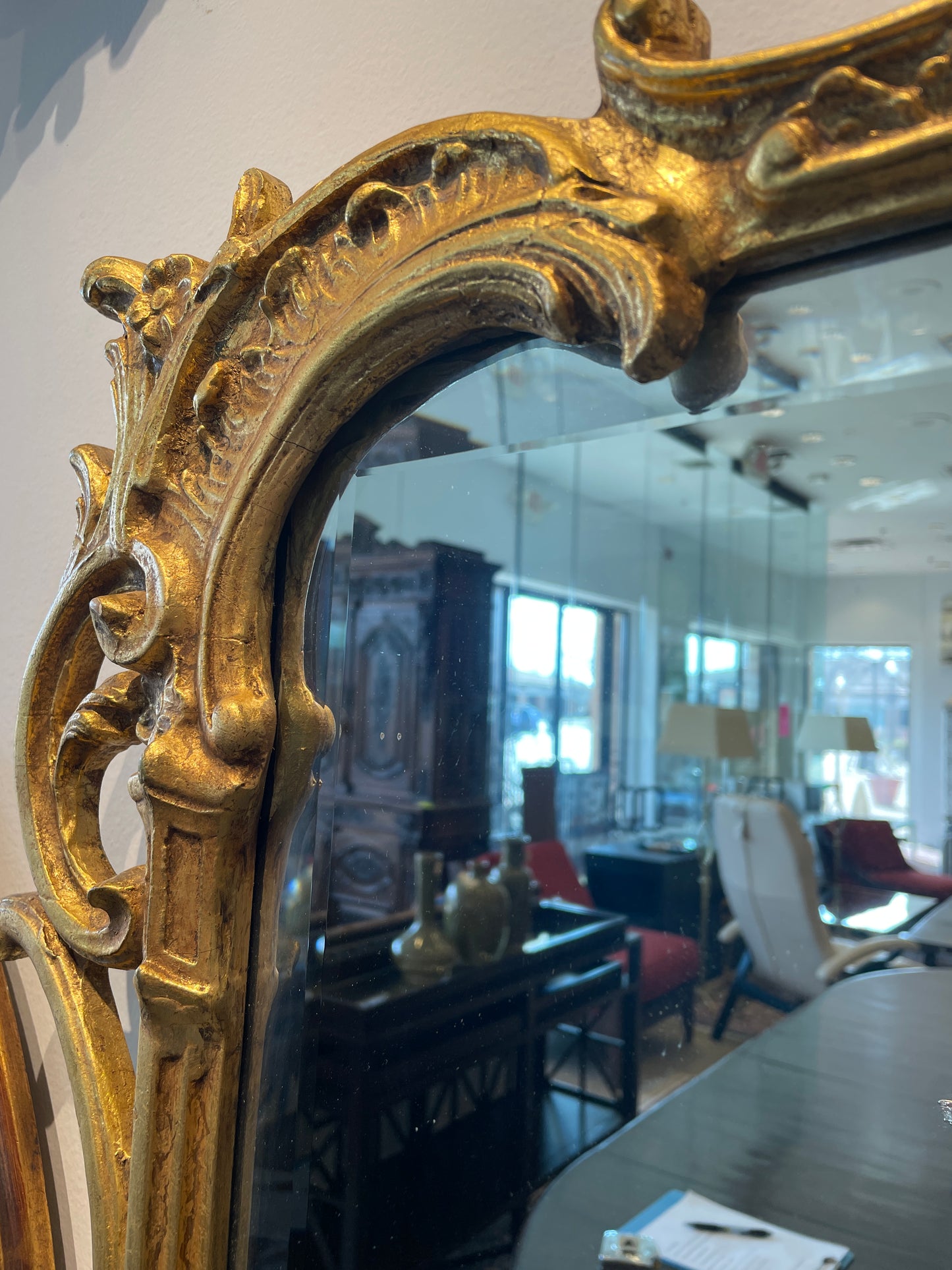 Decorative Arts Gilt Mirror (0BV004)