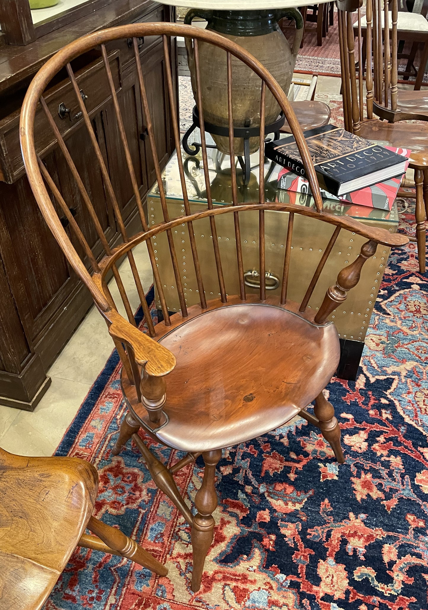 DR Dimes Sack Back Windsor Chair with Arms (0C4010)