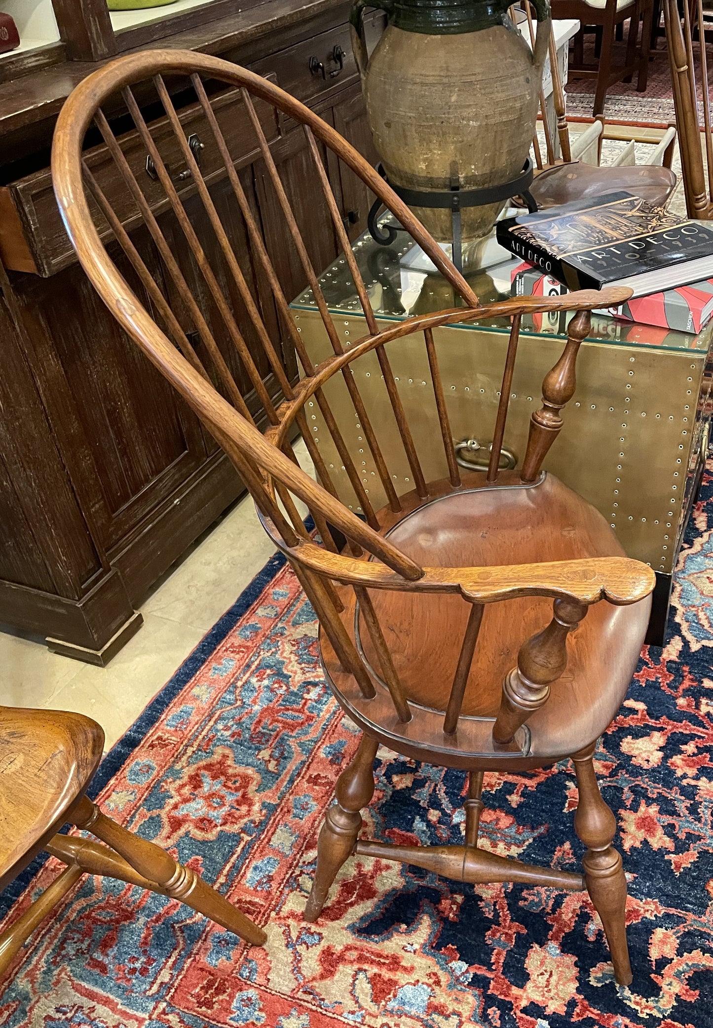 DR Dimes Sack Back Windsor Chair with Arms (0C4010)