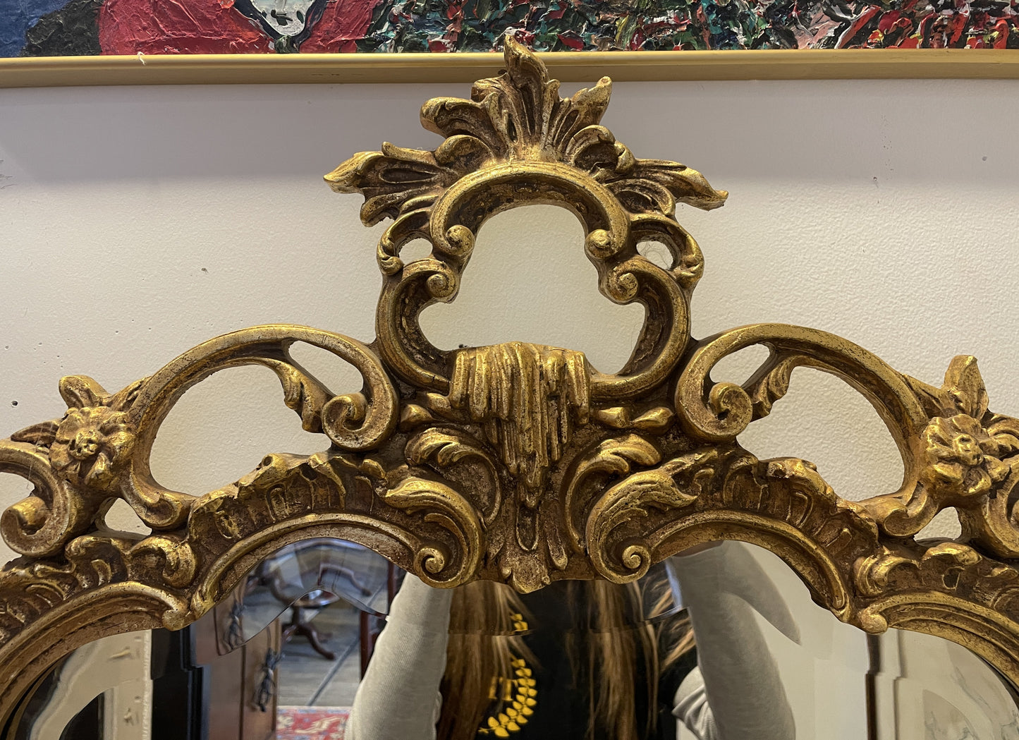 Decorative Arts Gilt Mirror (0BV005)