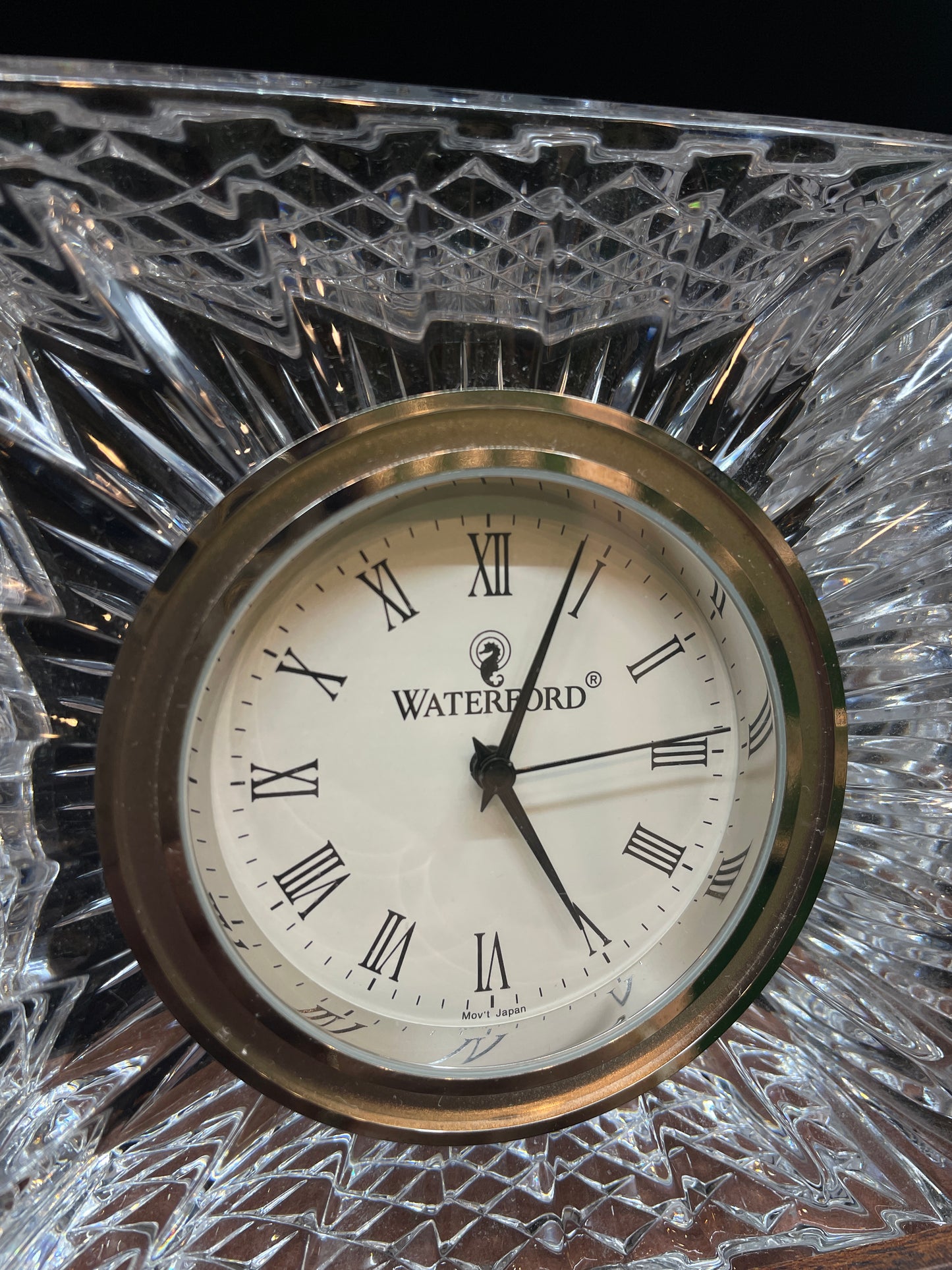 Waterford Jim OLeary Desk Clock with stand (0F9006)