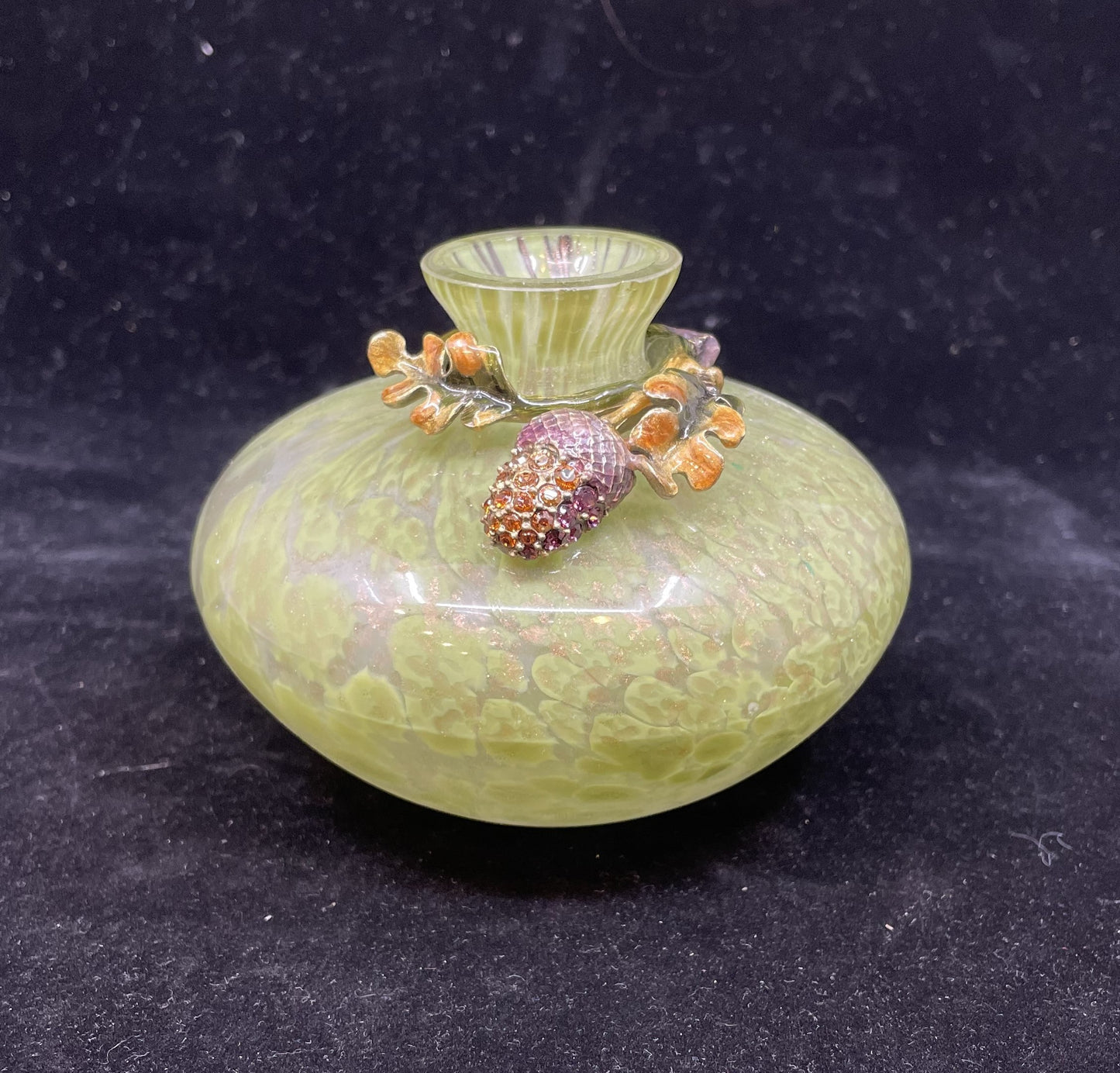 Jay Strongwater Small Glass Vase (PB7551)