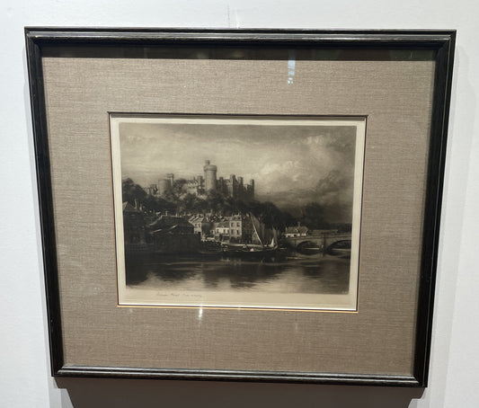 Norman Hirst Architectural Engraving, signed (0G5004)