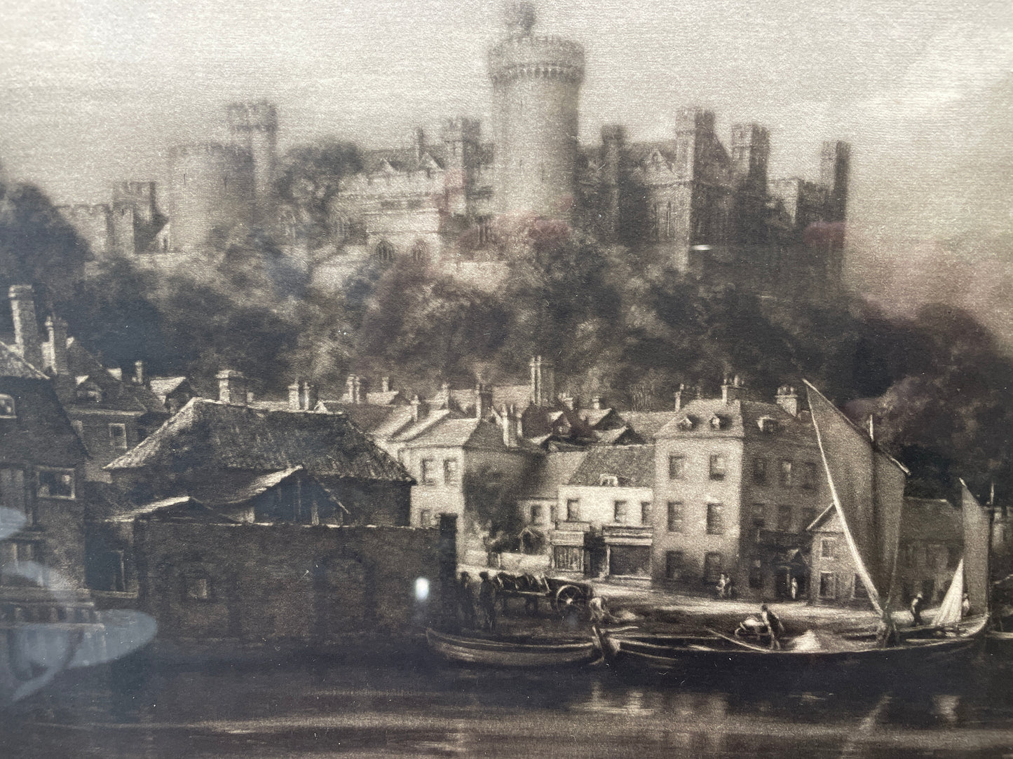 Norman Hirst Architectural Engraving, signed (0G5004)