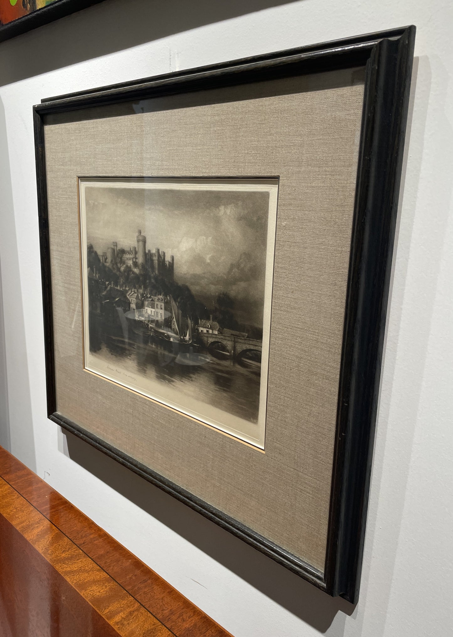 Norman Hirst Architectural Engraving, signed (0G5004)