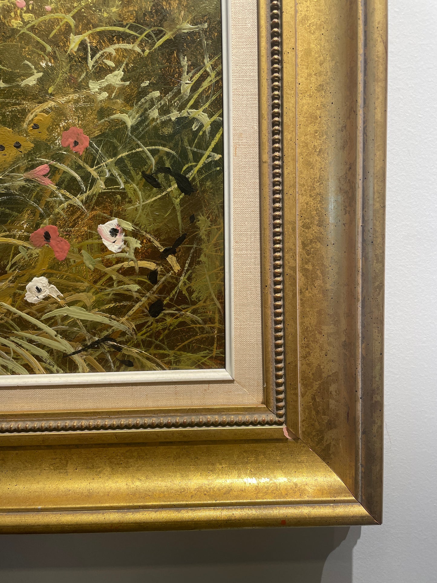 Thomas deDecker Floral Oil on Canvas (01D01B)