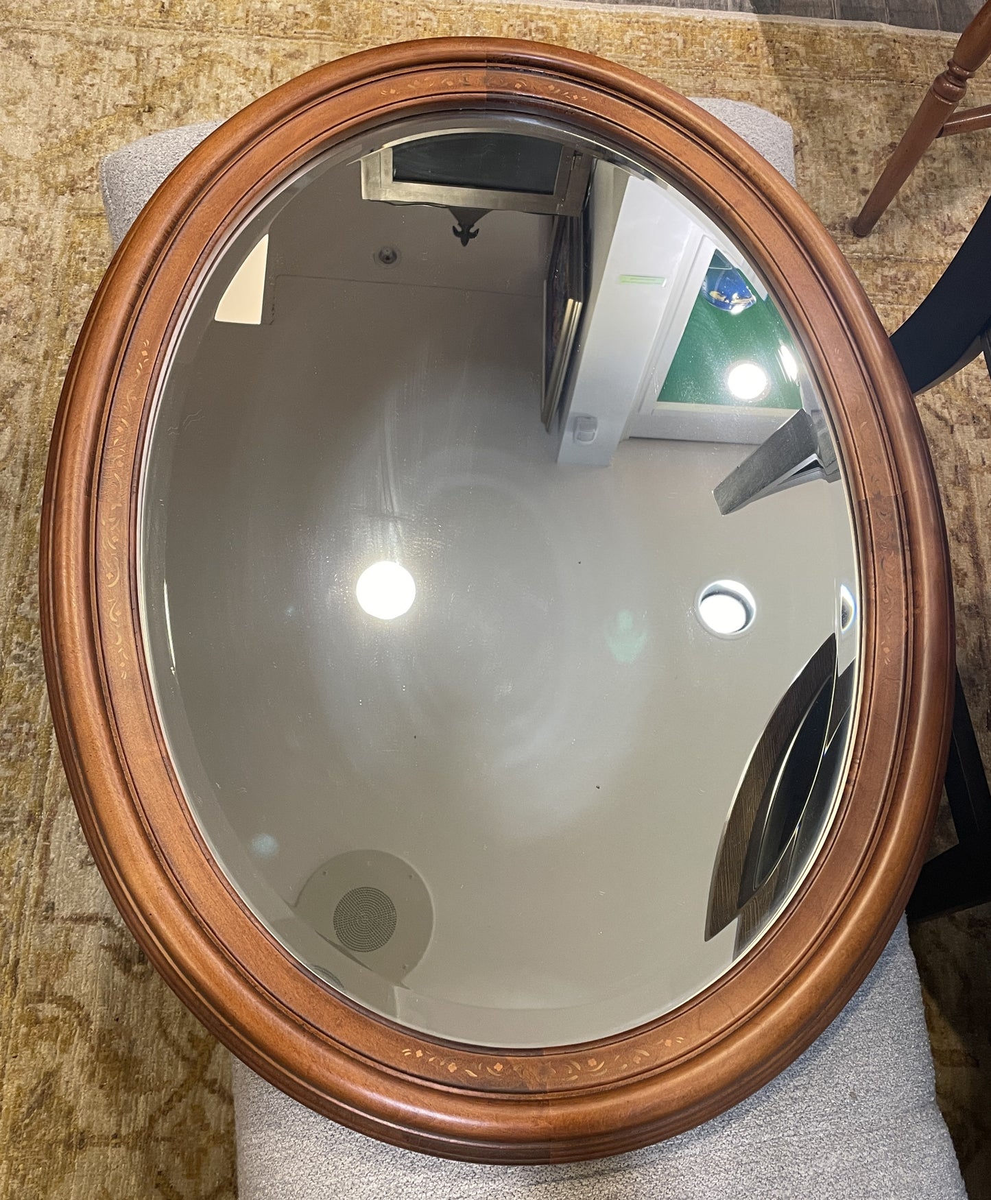 Hitchcock Oval Mirror (Two available 0C401L, 0C401M)