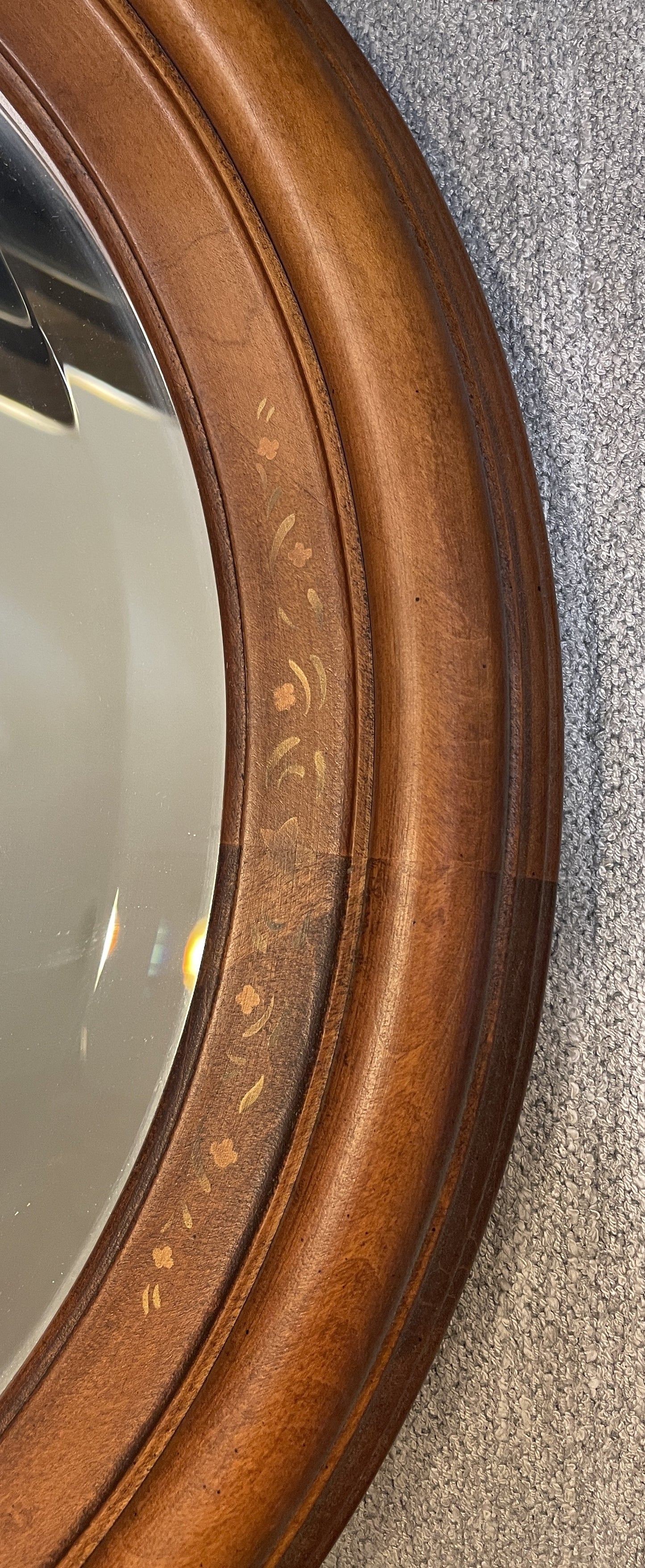 Hitchcock Oval Mirror (Two available 0C401L, 0C401M)