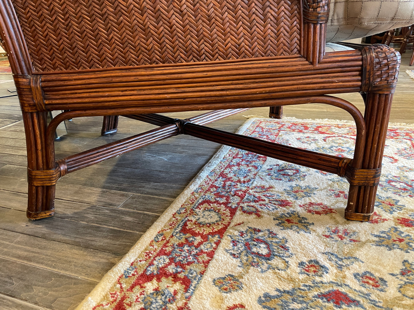 British Colonial Wing Style Chair (0G100A)