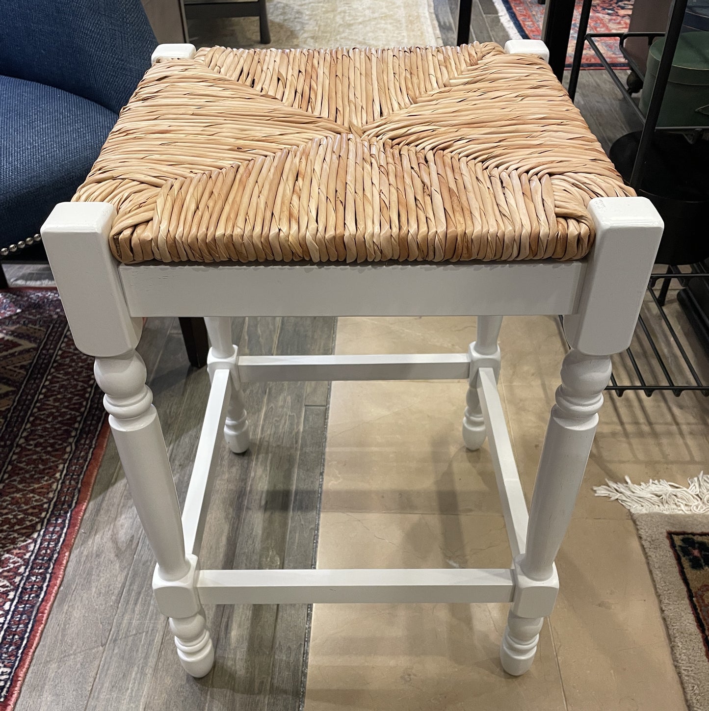 Carolina Chair Rushed Counter Stool (Six available 0NW004)