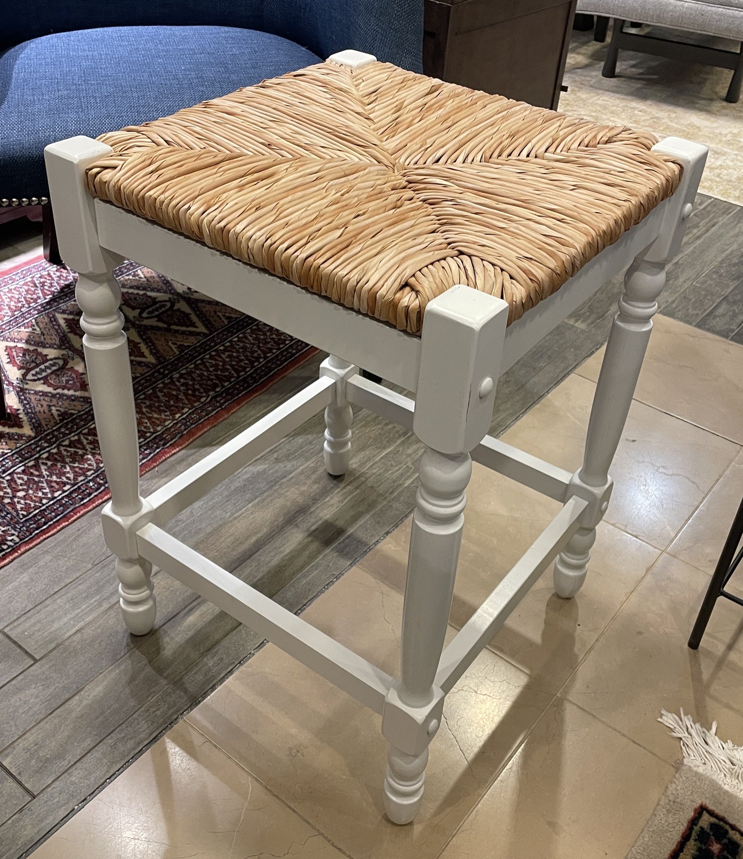 Carolina Chair Rushed Counter Stool (Six available 0NW004)