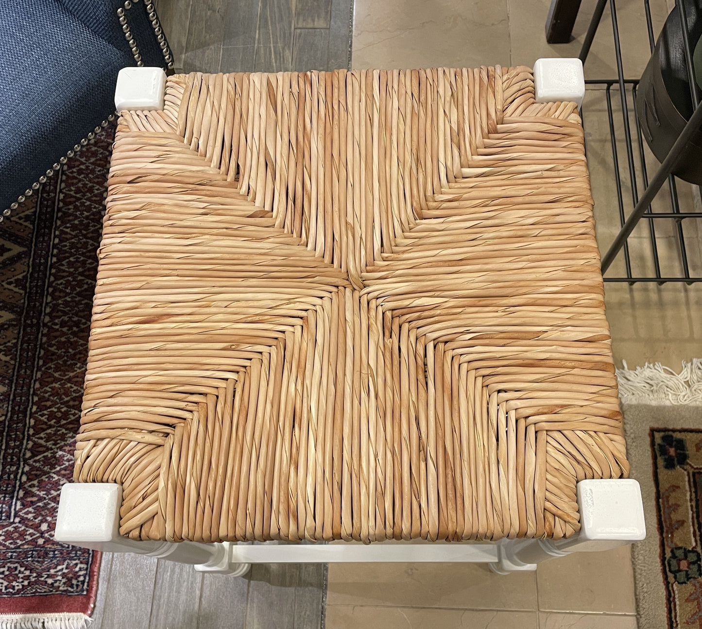 Carolina Chair Rushed Counter Stool (Six available 0NW004)