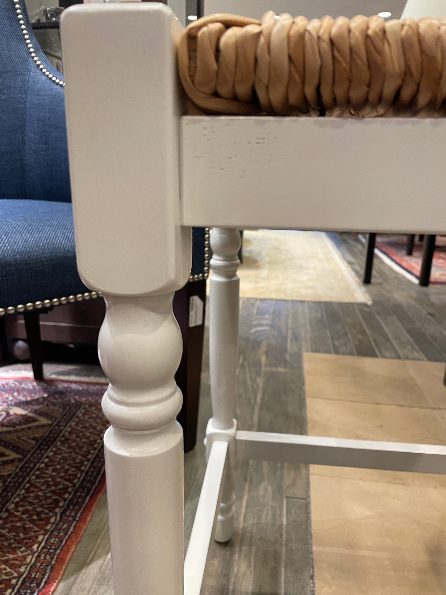 Carolina Chair Rushed Counter Stool (Six available 0NW004)