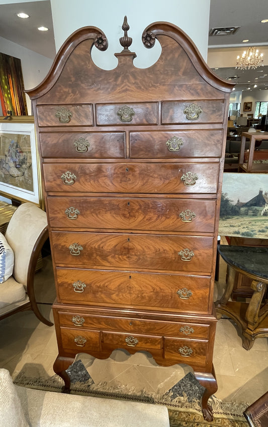 Antique 19th Century East Coast Chest on Chest/Highboy AS IS (0G7007)