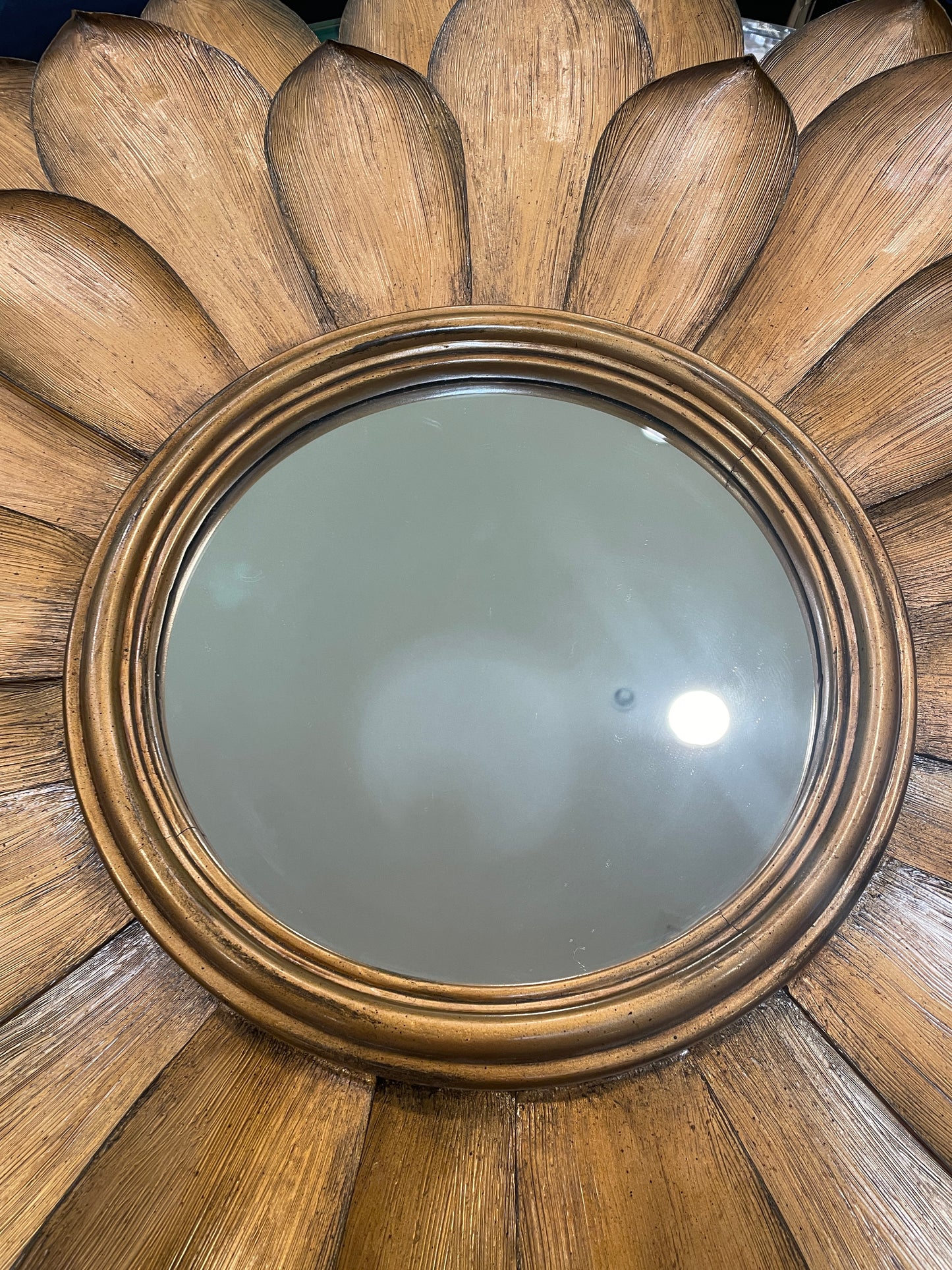 Decorative Floral Mirror (06I00F)