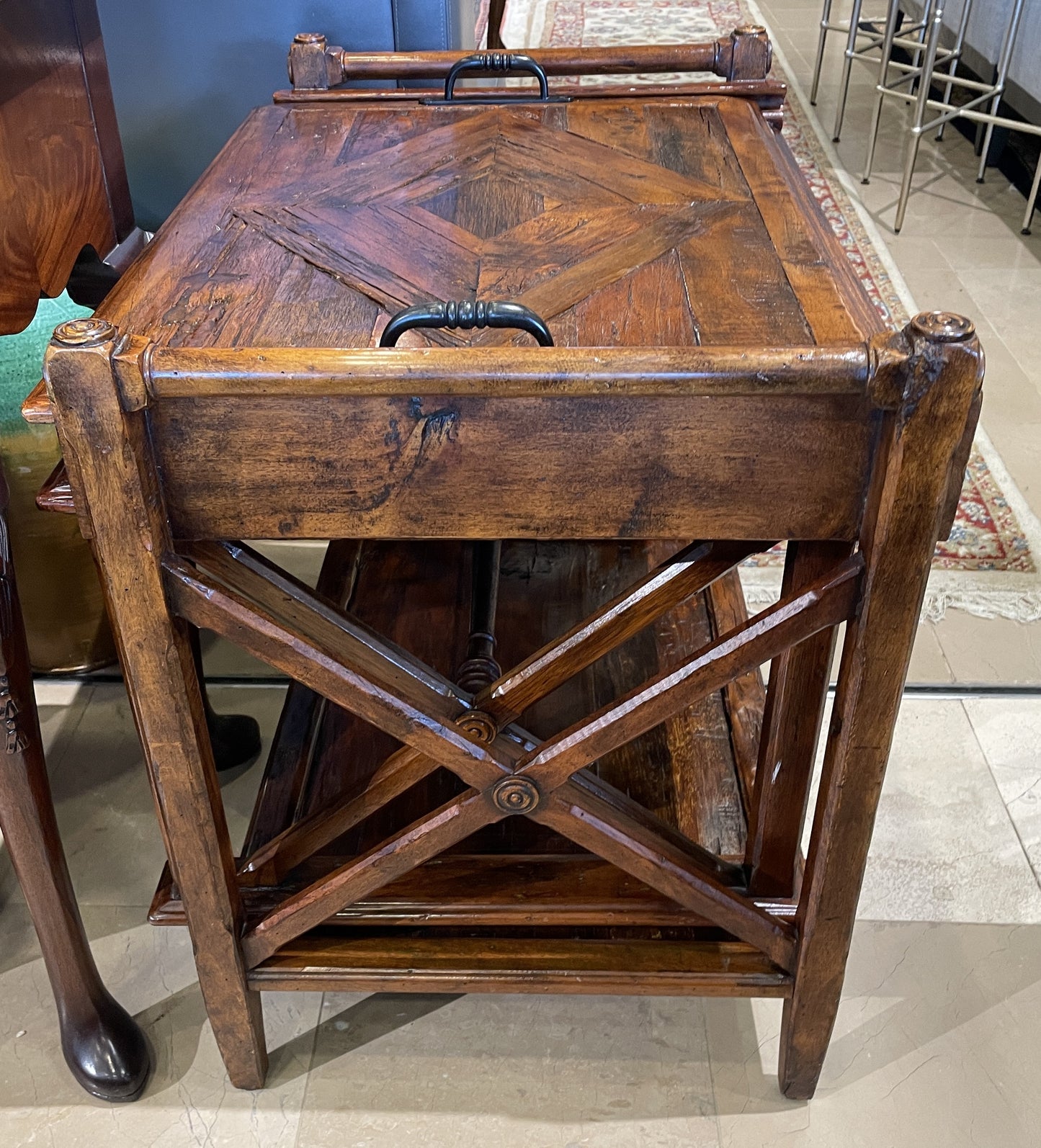 Theodore Alexander Castle Bromwich Nesting Tables with Tray (0NW00A)
