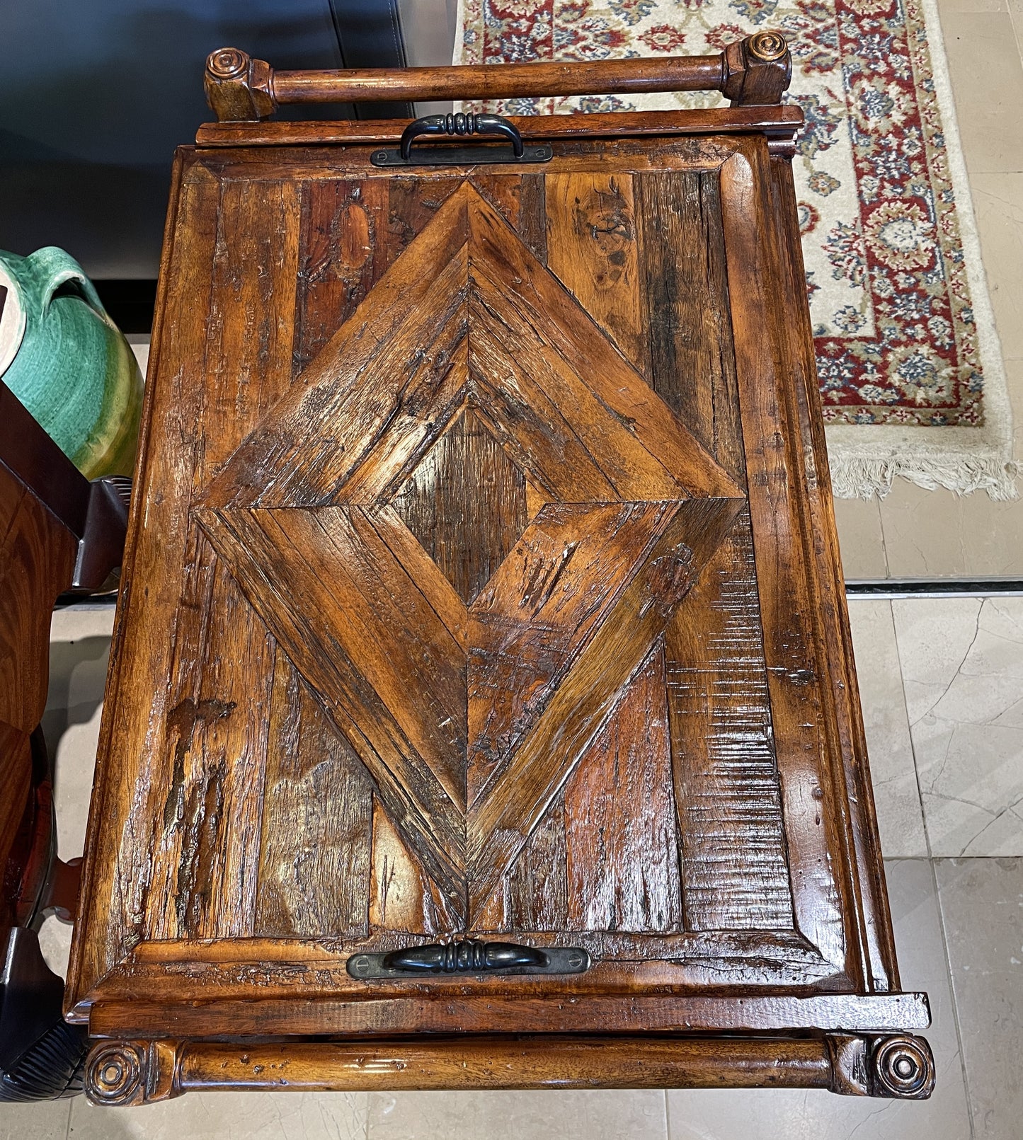 Theodore Alexander Castle Bromwich Nesting Tables with Tray (0NW00A)
