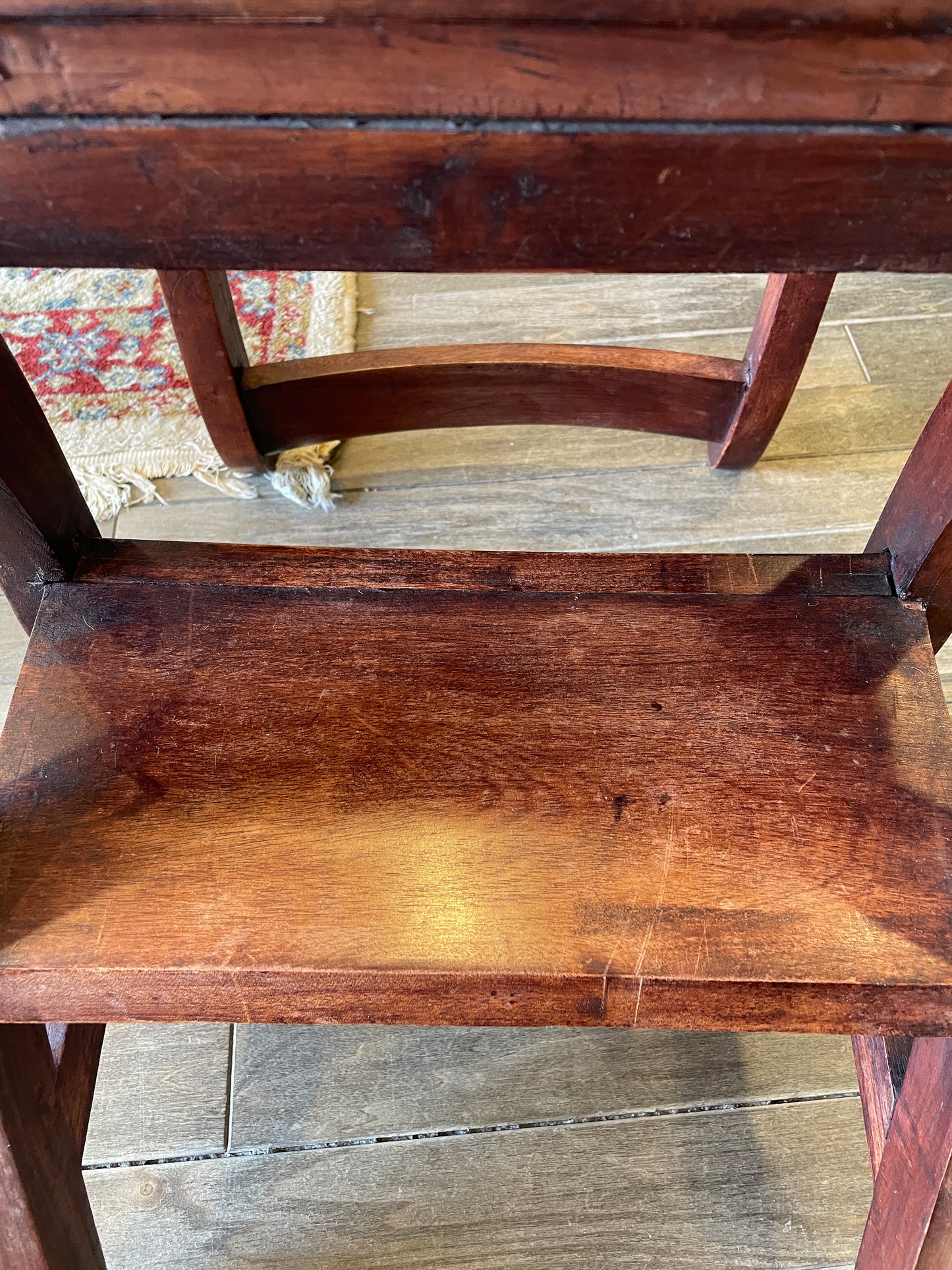 Wooden Chair/Library Stairs (0C9001)