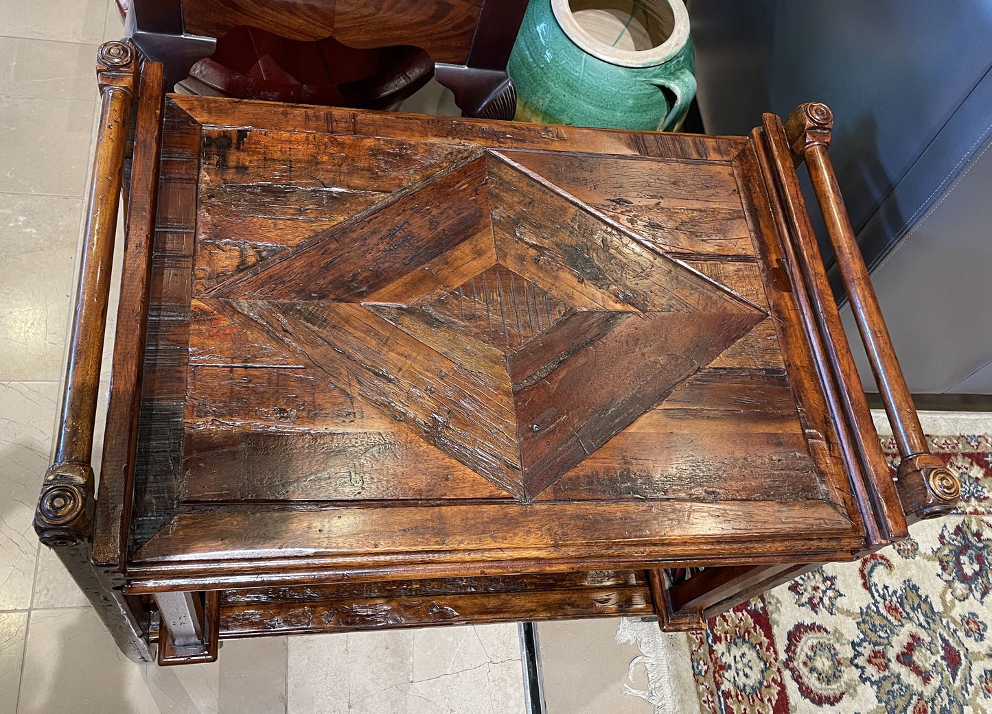 Theodore Alexander Castle Bromwich Nesting Tables with Tray (0NW00A)