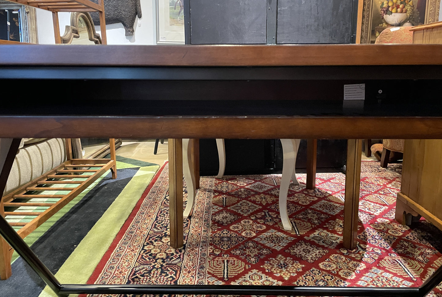Glass Topped Computer Desk, AS IS (0NW00C)