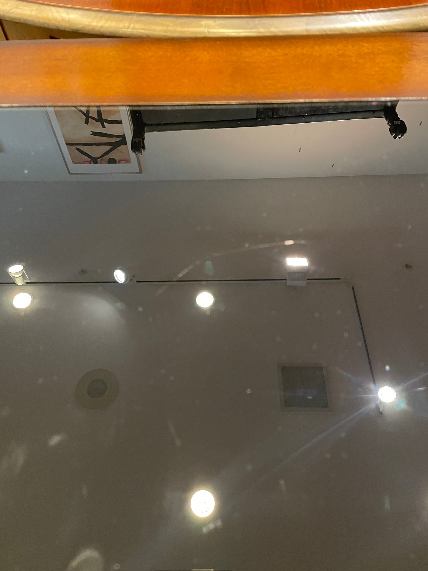 Glass Topped Computer Desk, AS IS (0NW00C)