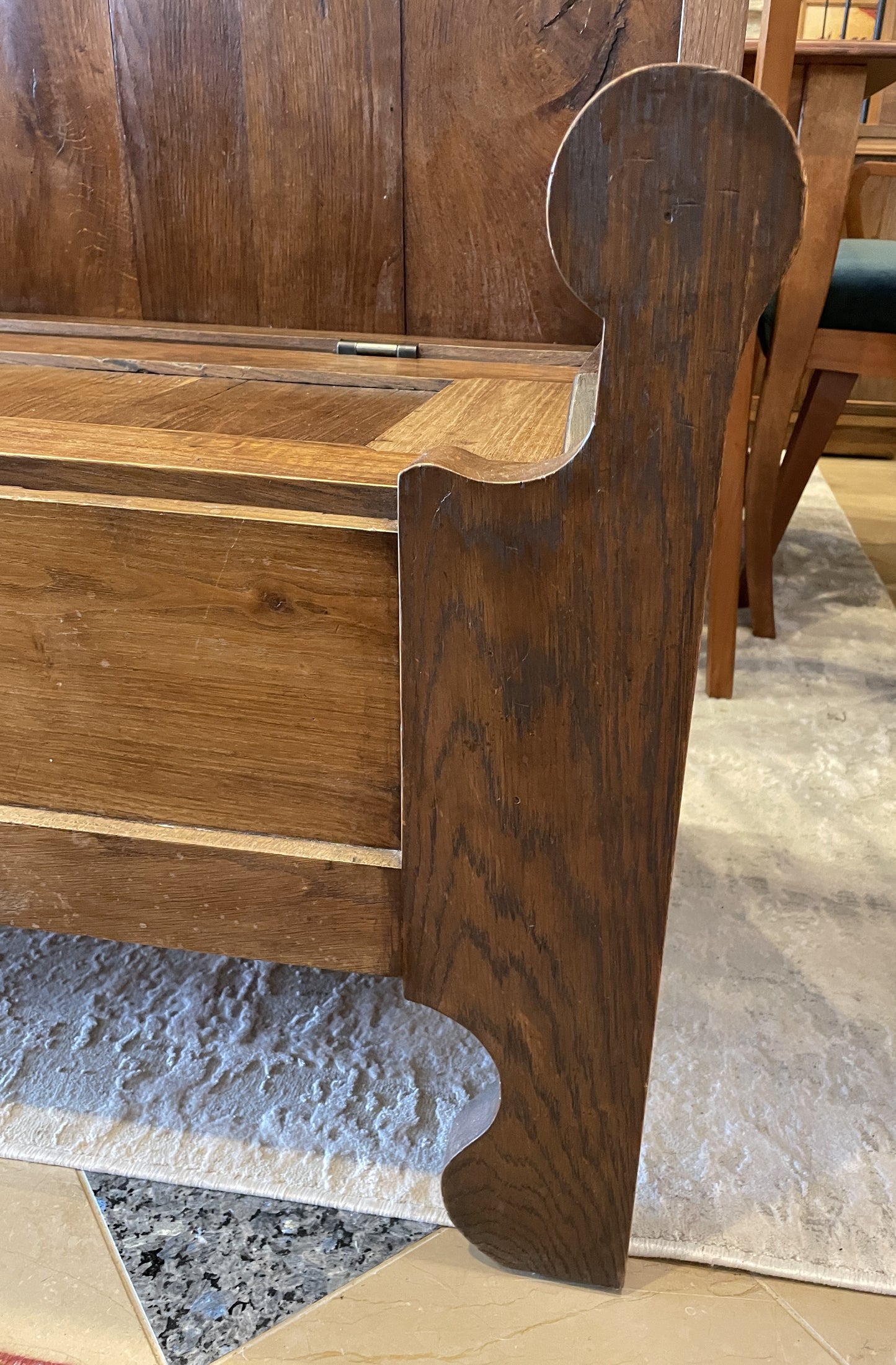 Antique French Settle (0NW00D)