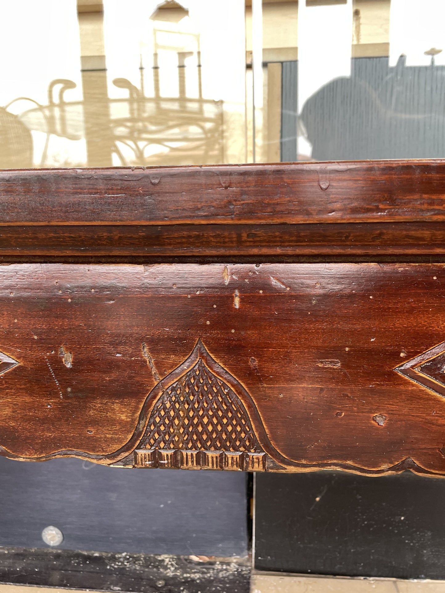 Antique Chinese Altar Style Bench (0C8004)
