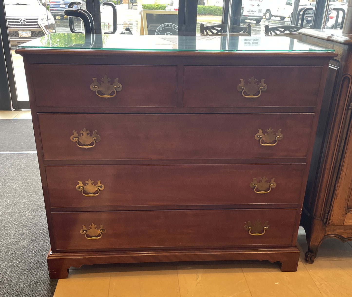 Georgian Mahogany Dresser (0NW00F)
