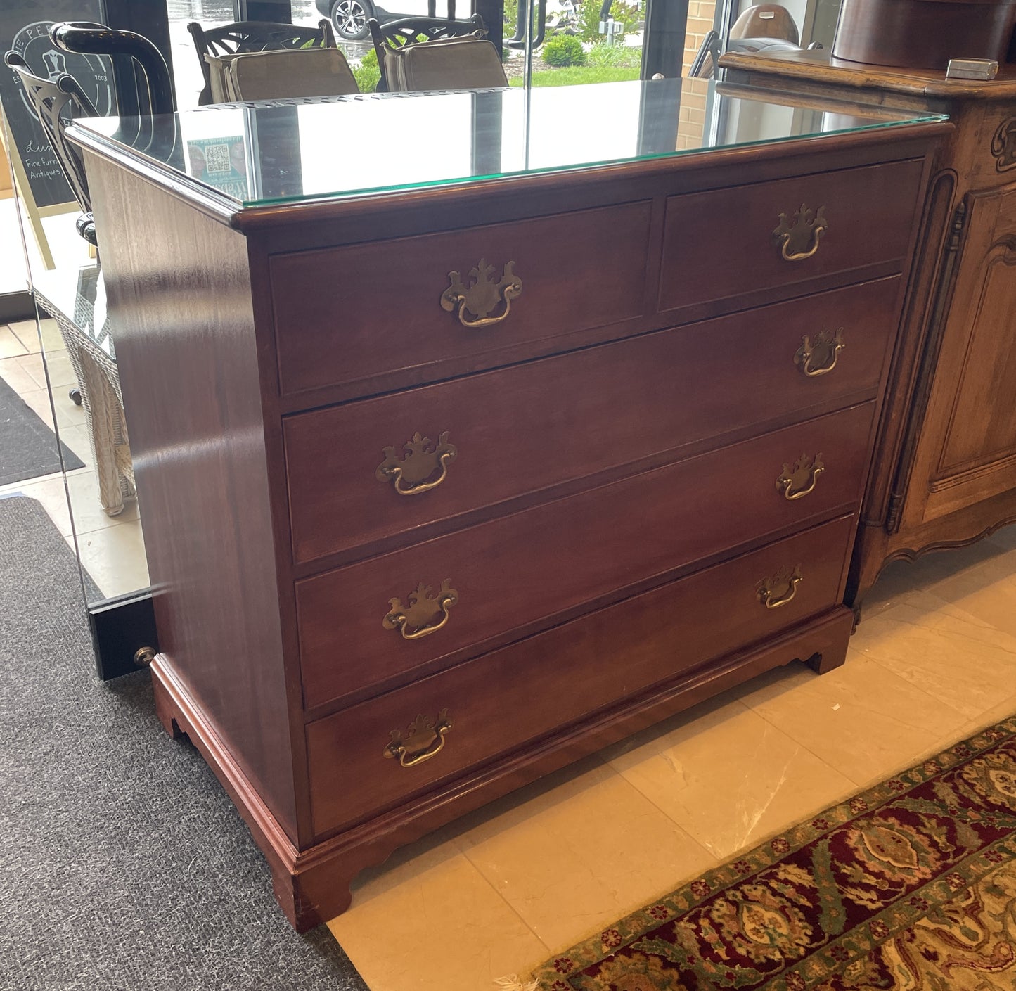 Georgian Mahogany Dresser (0NW00F)