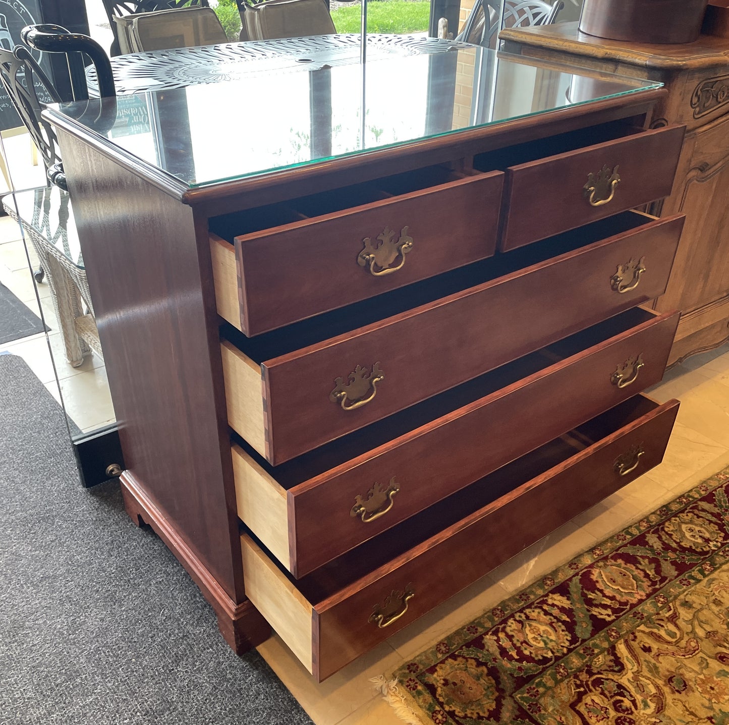 Georgian Mahogany Dresser (0NW00F)