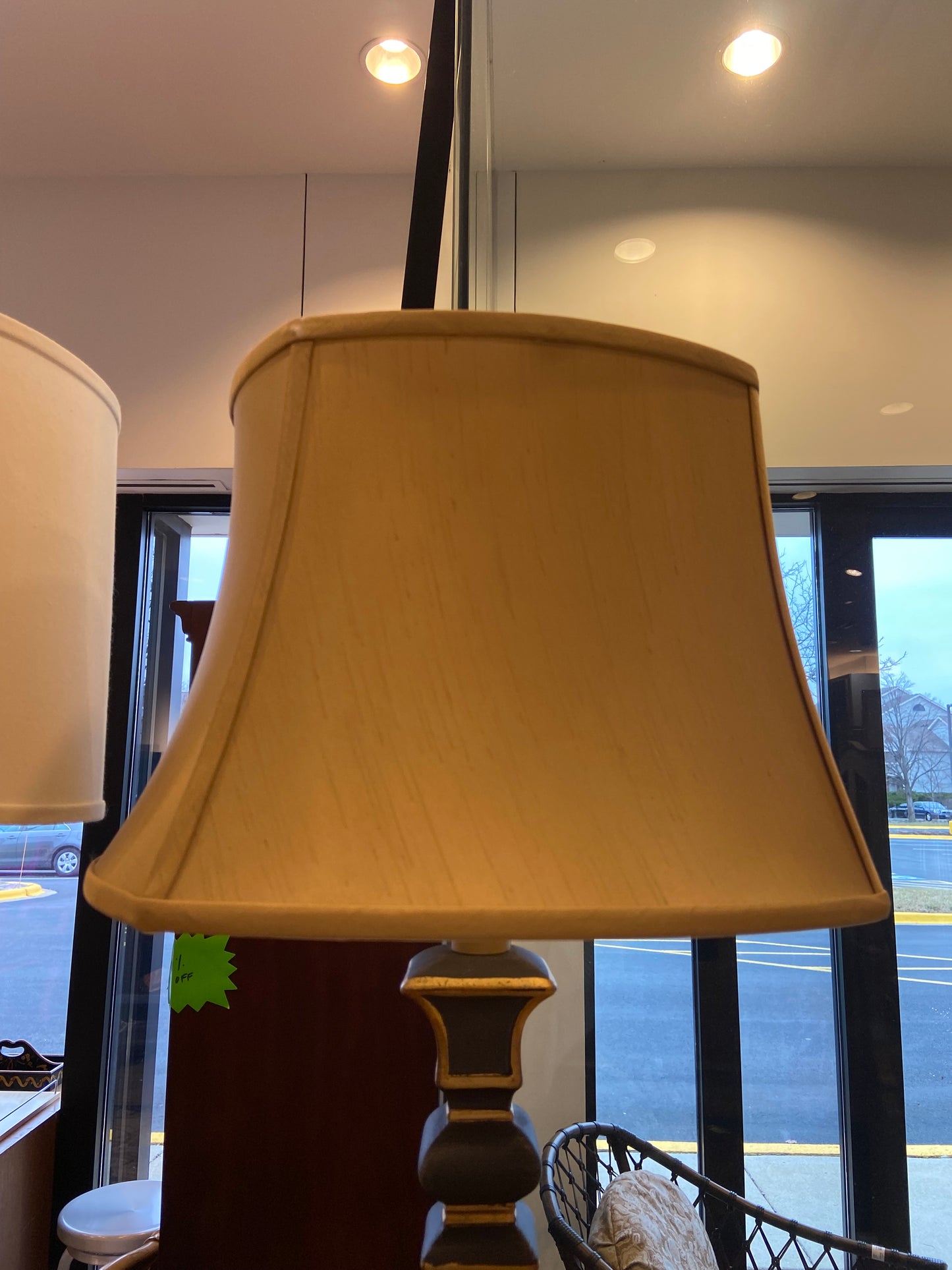 Pair Bradburn Home Gold and Grey Table Lamps (26492)