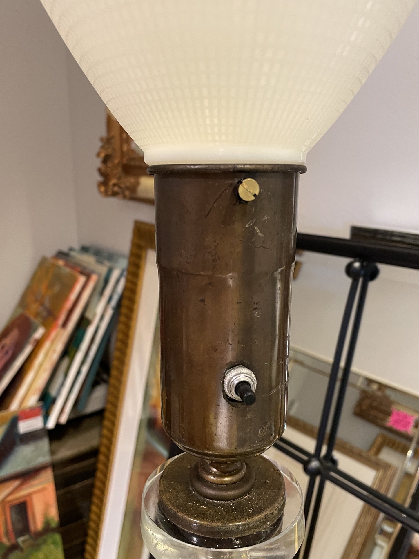 Antique floor lamp - AS IS (0G700B)