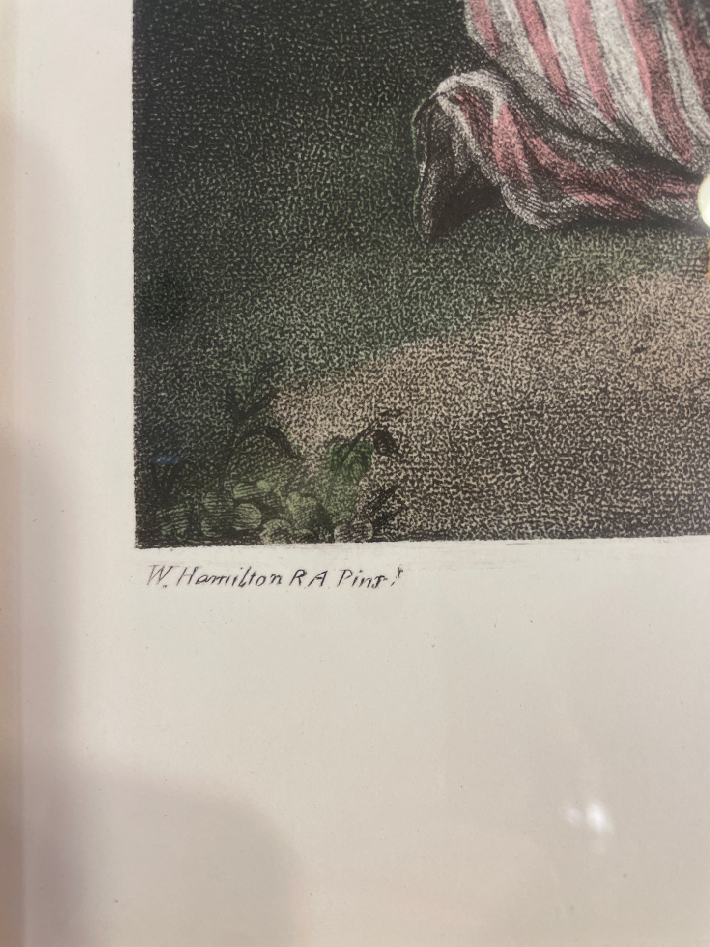 Bartolozzi Engraving "March" (0AN006)