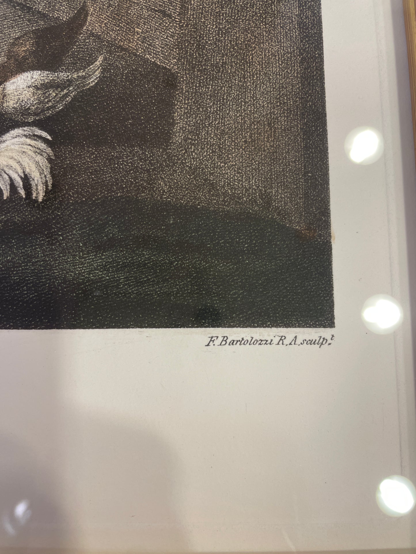 Bartolozzi Engraving "March" (0AN006)