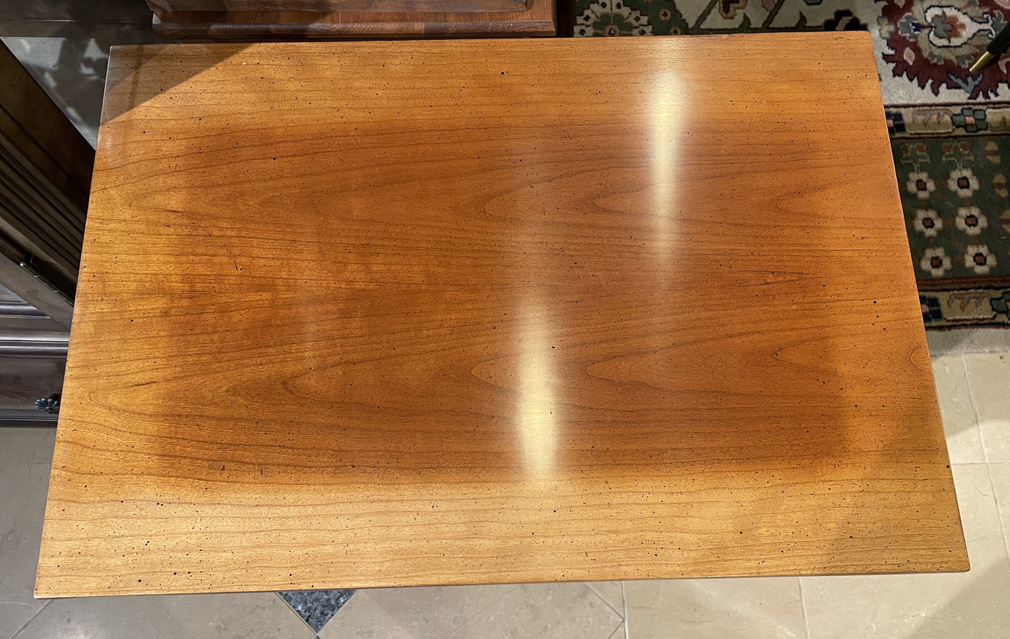 Wright Table Company Two Drawer End Table, AS IS (0C4018)